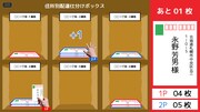 郵便局で働いていた野田クリスタルにちなんだ郵便仕分けゲーム「仕分け SHIWAKE」。