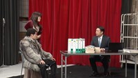 ヒコロヒー（中央）とわらふぢなるおが結成した「ランジェルズ」。(c)TBS