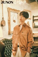 「JUNON」2022年8月号（主婦と生活社）より、はんにゃ金田。（撮影／女鹿成二）