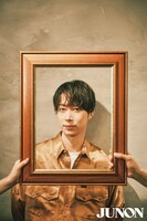 「JUNON」2022年8月号（主婦と生活社）より、はんにゃ金田。（撮影／女鹿成二）