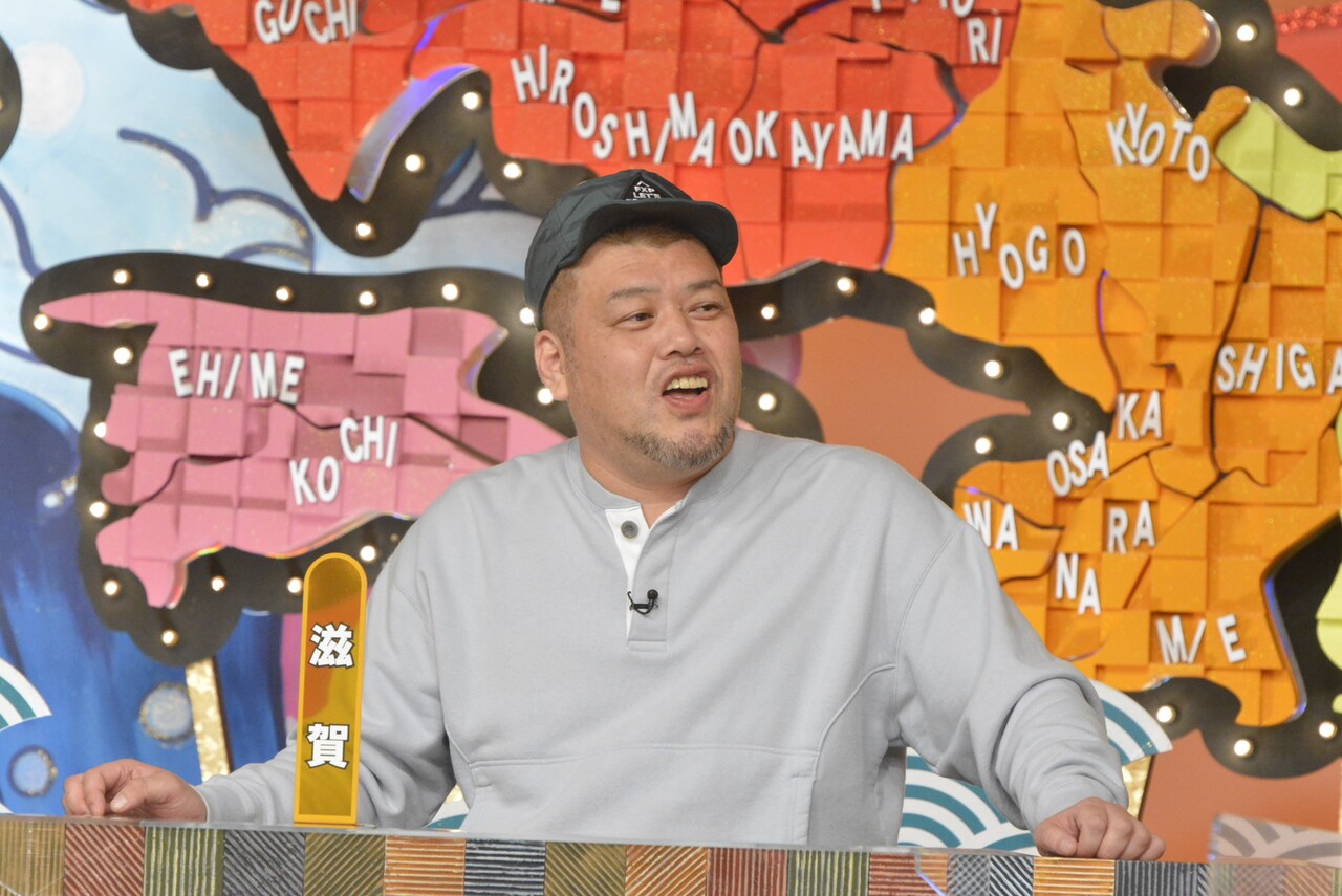 滋賀出身の野性爆弾くっきー！が「秘密のケンミンSHOW極」初登場