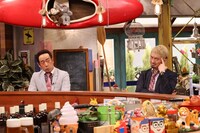 左から原口あきまさ、JP。(c)カンテレ