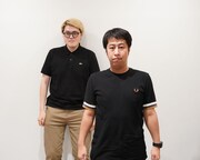 構成作家の飯塚大悟（左）とウエストランド井口（右）。