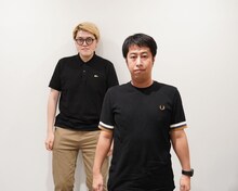 構成作家の飯塚大悟（左）とウエストランド井口（右）。