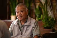 大地康雄扮する元刑事・宮前大樹。