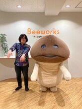 松原タニシとなめこ。