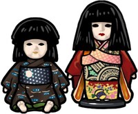 「なめこの巣」アイテムのいわくつき人形。