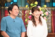 左から原晋、原美穂。(c)日本テレビ