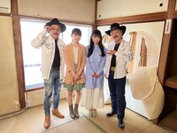 左から、古賀シュウ、高咲陽菜、三浜ありさ、なぎら健壱。