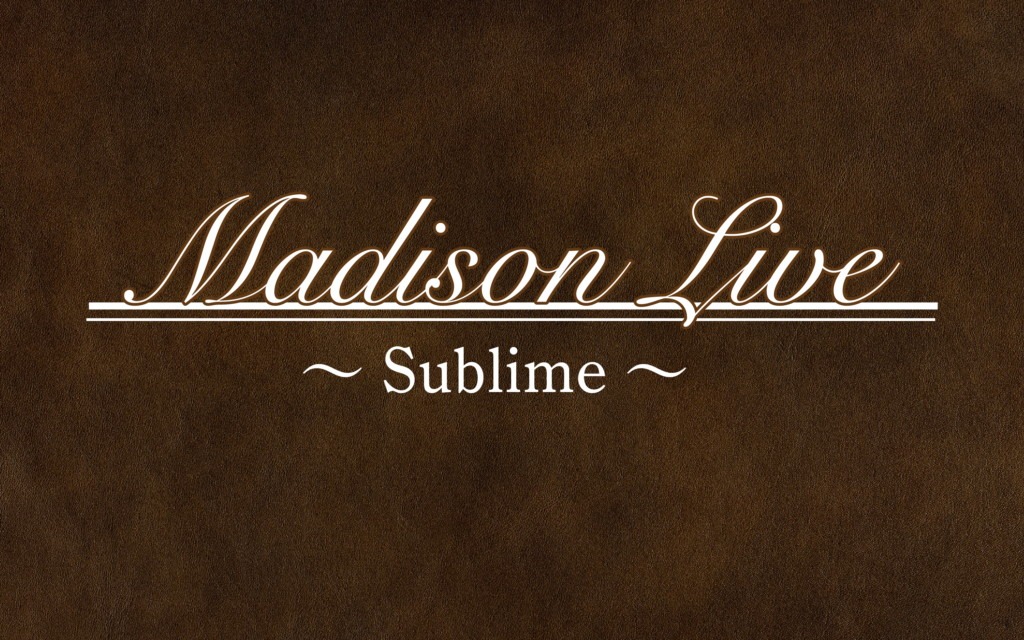 「マディソンライブ～Sublime～」ロゴ