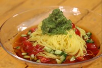 きゅうりを使った料理。(c)日本テレビ