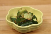 きゅうりを使った料理。(c)日本テレビ