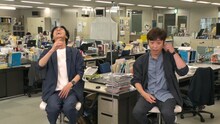 左から、ナインティナイン矢部、フットボールアワー後藤。(c)フジテレビ
