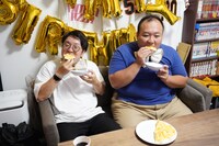 カスタードアップルピザのお味は……？