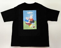 「アニマルTシャツ（黒）」背面