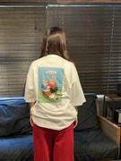 「アニマルTシャツ（白）」着用イメージ