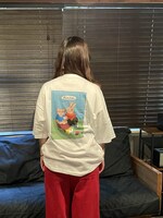 「アニマルTシャツ（白）」着用イメージ
