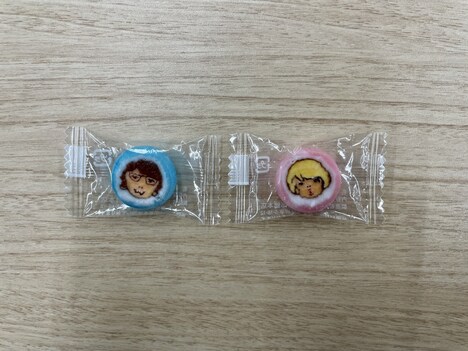 「巾着袋入り 三四郎飴」