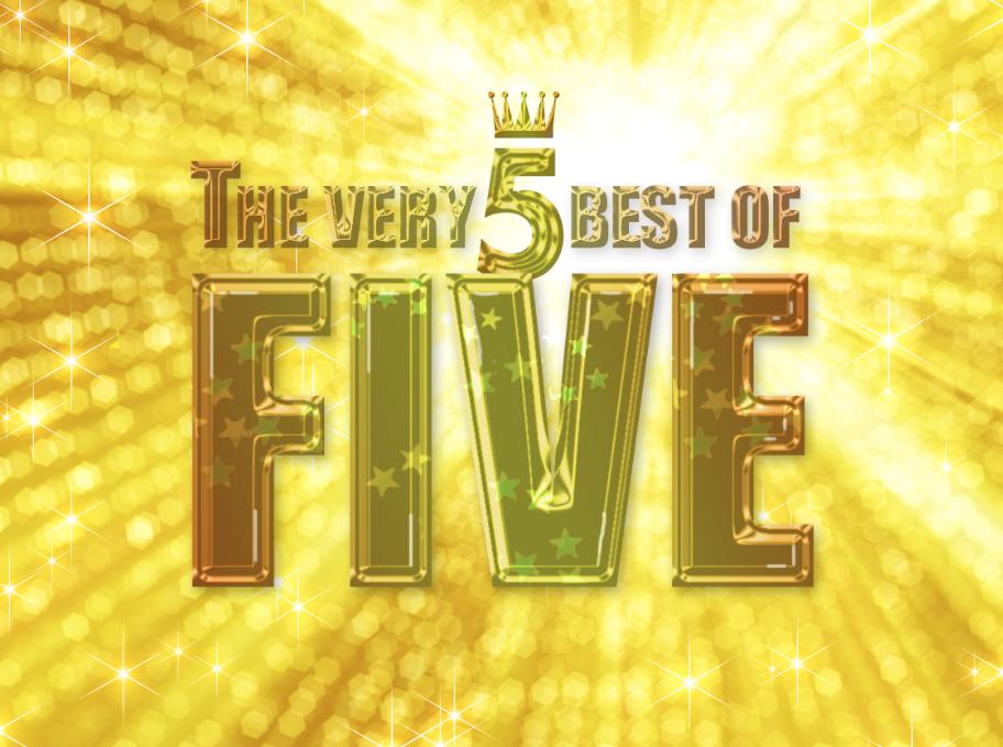 「THE VERY BEST OF FIVE」ロゴ