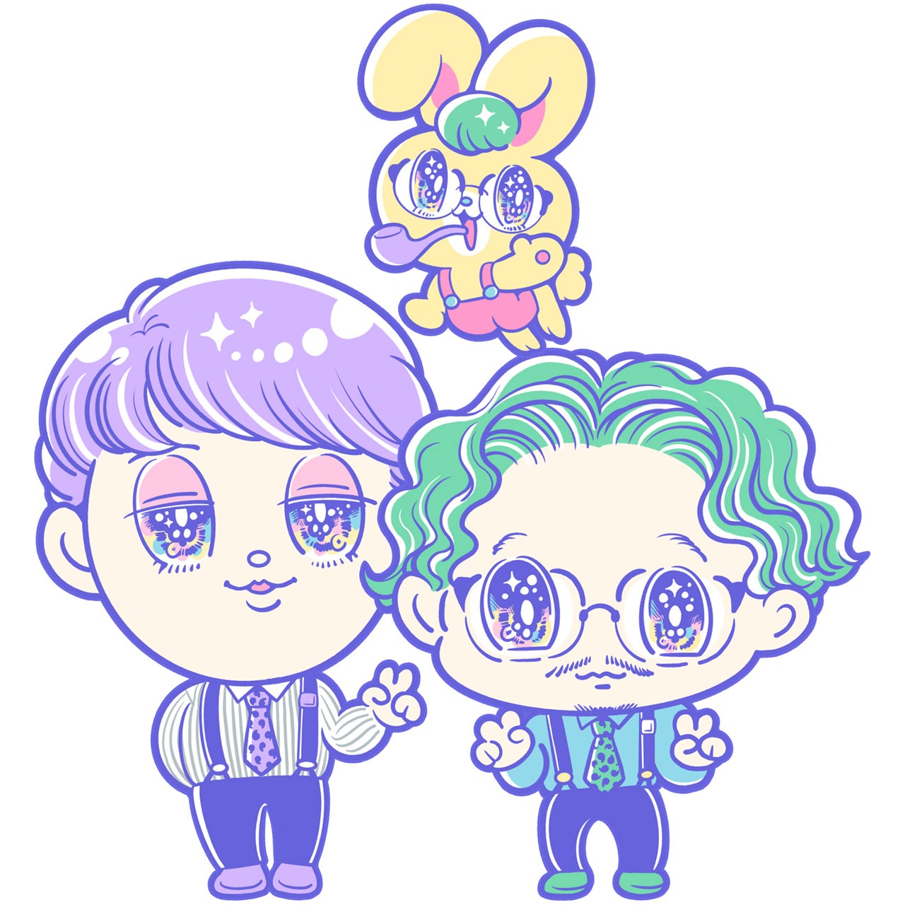 オズワルドとラフマネ。
