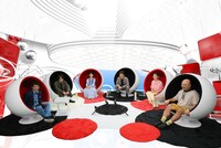 左からさらば青春の光・森田、間宮祥太朗、波瑠、フットボールアワー後藤、朝日奈央、安田大サーカス・クロちゃん。(c)カンテレ