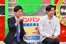 明石家さんまと初対面のGパンパンダ。