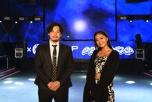 左から、アルコ＆ピース平子、池田美優（みちょぱ）。(c)フジテレビ