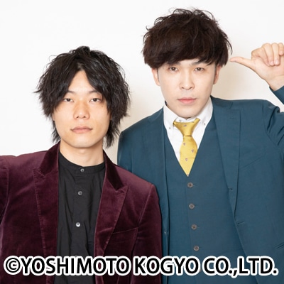 9番街レトロ。左が京極風斗、右がなかむら☆しゅん。