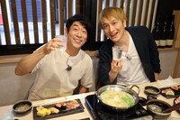 左から原口あきまさ、JP。