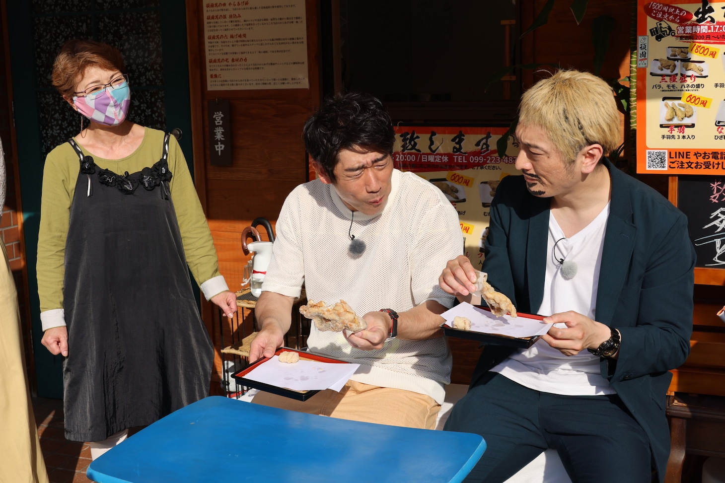 「かごピタEX モ☆ノ☆マ☆ネ 原口あきまさ＆JP 鹿児島のホンモノを探す旅」より。