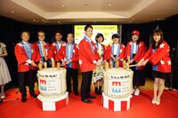 ひろしまブランドショップTAUの10周年記念イベントの様子。