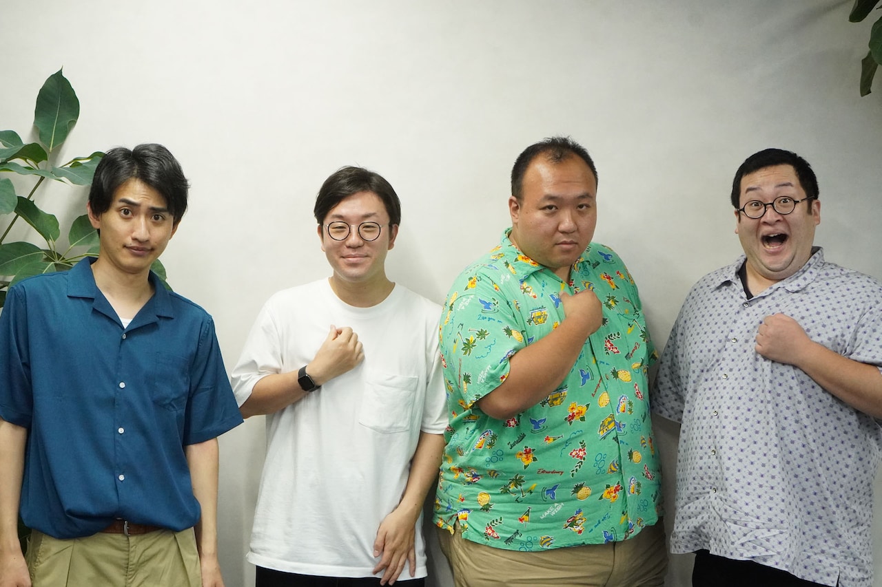 ゲストの春とヒコーキと、ママタルト（中央） - 春とヒコーキが