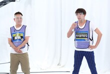 左からFUJIWARA原西、サツマカワRPG。(c)関西テレビ