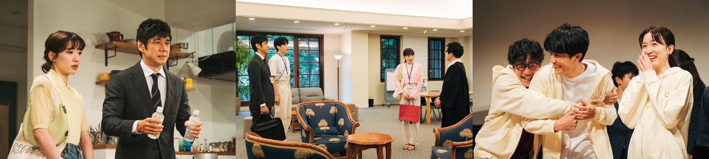 「火曜ドラマ『ユニコーンに乗って』」の各シーン。(c)TBS