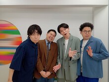 「Cheeky's Jockey」神保町よしもと漫才劇場スペシャルでMCを担当する令和ロマン、軟水。