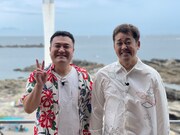 左からアンタッチャブル山崎、くりぃむしちゅー有田。(c)日本テレビ