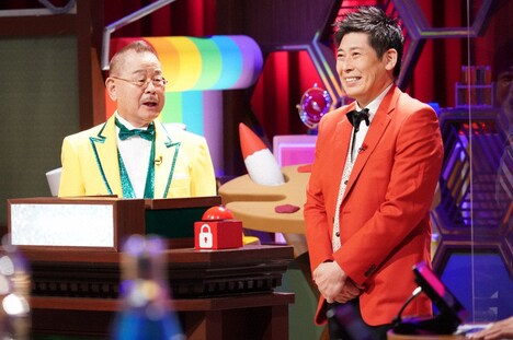 左からマギー司郎、マギー審司。(c)日本テレビ