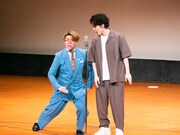 前回の「極立漫才都市」の様子。ナイチンゲールダンス。