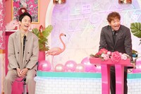 左からかまいたち濱家、くりぃむしちゅー上田。(c)日本テレビ