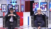 左からハリウッドザコシショウ、野性爆弾くっきー!。(c)日本テレビ