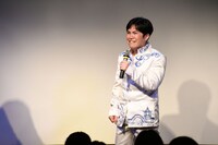 ザ・ギースの分までお笑いをがんばると誓う溜口。