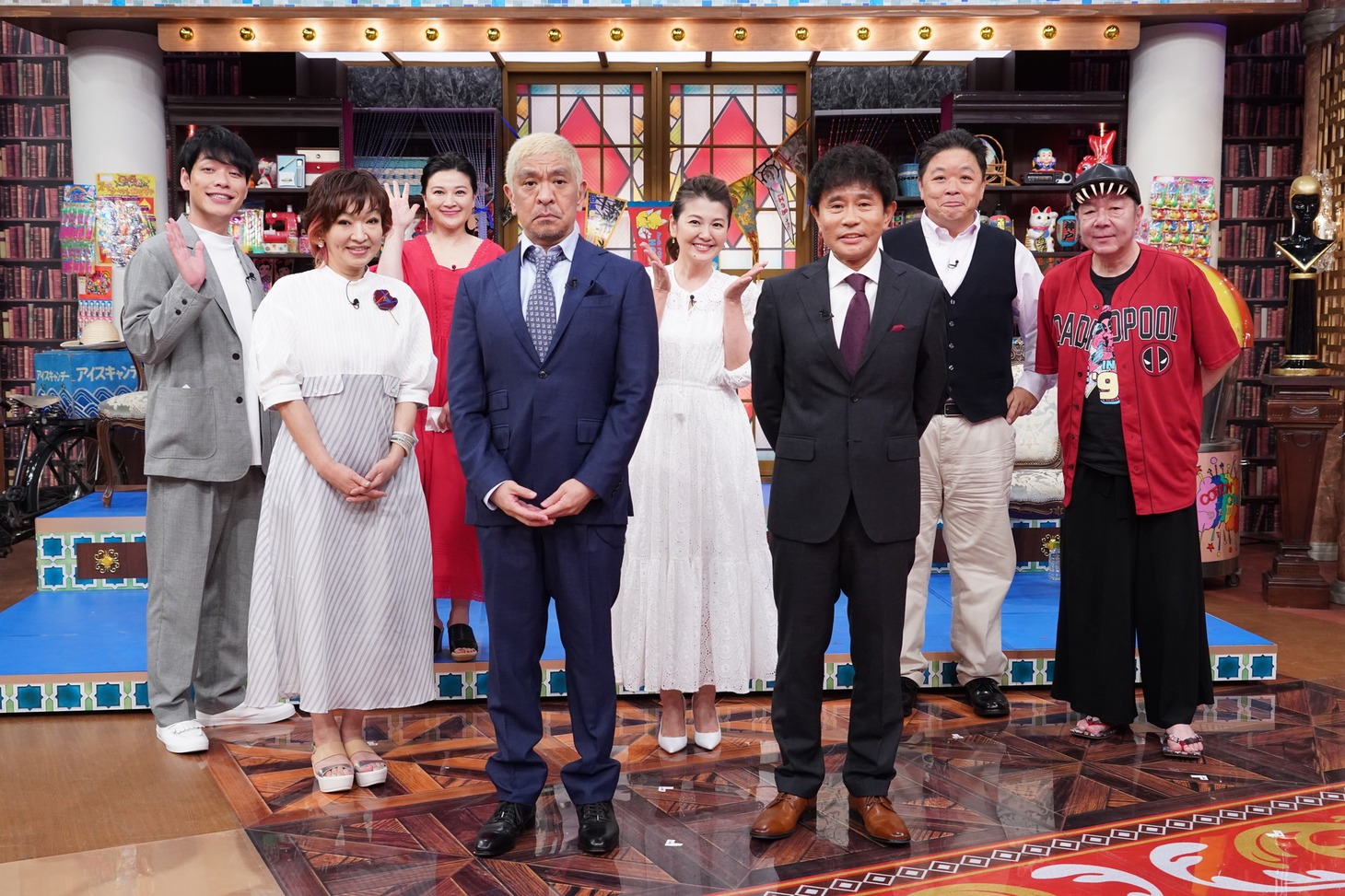 「ダウンタウン vs Z世代 ヤバイ昭和あり？なし？」の出演者たち。