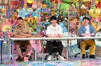 左から、ケンドーコバヤシ、麒麟・川島、天津・向。(c)テレビ朝日