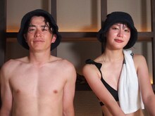 オリエンタルラジオ藤森と花山瑞貴。