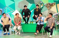 「やすとものいたって真剣です」に出演する、（左から）なすなかにし、ダイタク、ミキ。(c)ABCテレビ