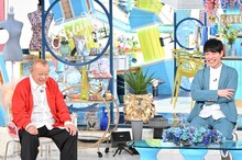 笑福亭鶴瓶と麒麟・川島。(c)TBS