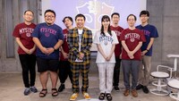 「西野＆せいや！この謎の向こう側！」に出演する、霜降り明星せいや、西野七瀬と謎解きクリエイター6人。(c)TBS