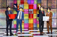 「G-1」優勝の磁石（左）と「ツギクル」優勝のストレッチーズ（右）。