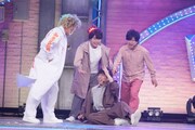 はこね男子と特服チームによる「マジガマン」対決のワンシーン。(c)フジテレビ