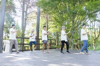 純烈とダチョウ倶楽部・肥後。